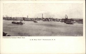 Portsmouth NH US Navy Yard c1905 Postcard