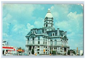 Vintage Vigo County Court House Terre Haute IND. Postcards P166E