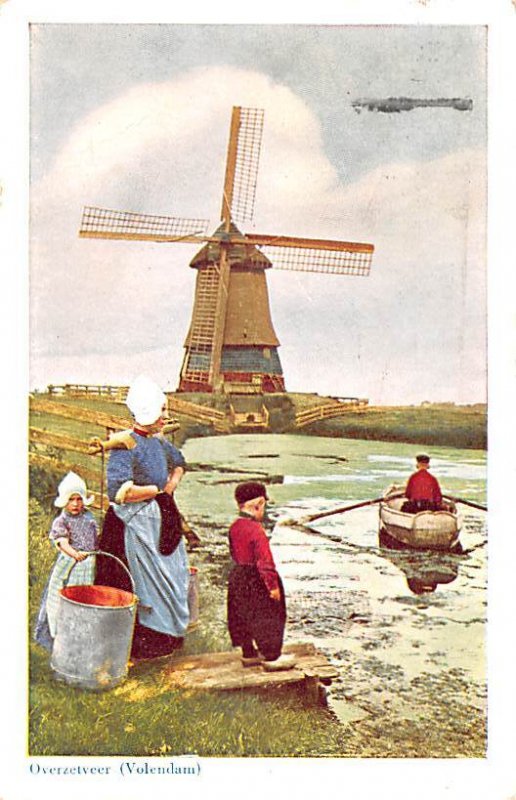 Overzetveer Volendam Holland 1957 