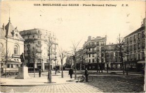 CPA BOULOGNE-BILLANCOURT Place Bernard Palissy (1322899)