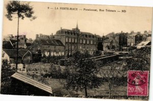 CPA La ferte mace .- Pensionnat , rue teinture (196011)