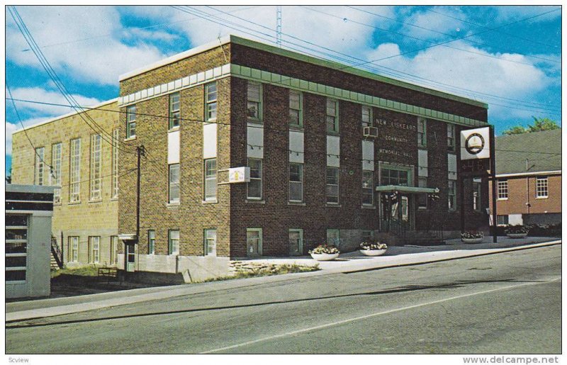 New Liskeard Community Memorial Hall, New Liskeard, Ontario,  Canada, PU-40-60s