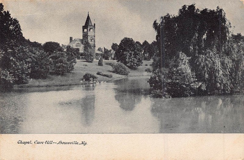 LOUISVILLE KENTUCKY~CAVE HILL CEMETERY & CHAPEL~J MURRAY JORDAN PUBLISH POSTCARD