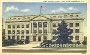 Guilford County Court House - Greensboro, North Carolina NC  