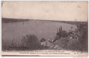 Panorama Sur La Garonne, Vue Prise Des Hauteurs De La Montagne Des Lauriers, ...