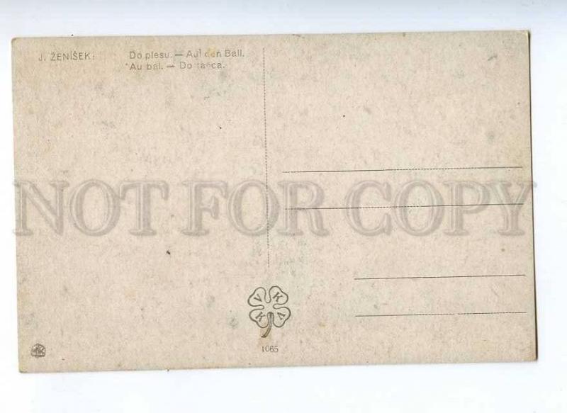 190087 Charming BELLE Dancer by ZENISEK Vintage PC