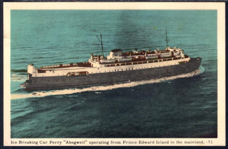 Ice Breaking Car Ferry Abegweit,From Prince Edward Island