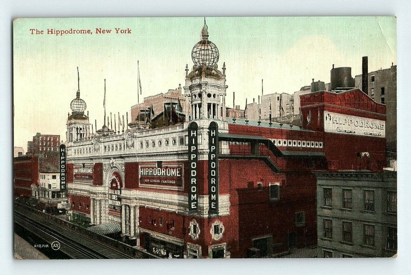 C.1910 The Hippodrome, New York Postcard P151