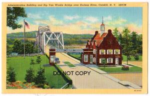 Admin Building, Rip Van Winkle Bridge, Catskill NY