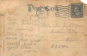 Steamer Western States Ferries & Paddle Wheels Ship Postcard