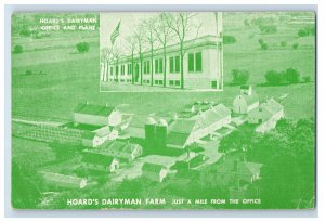 Vintage RPPC FOrt Atkinson Hoards Dairyman Wisconsin Original P26E