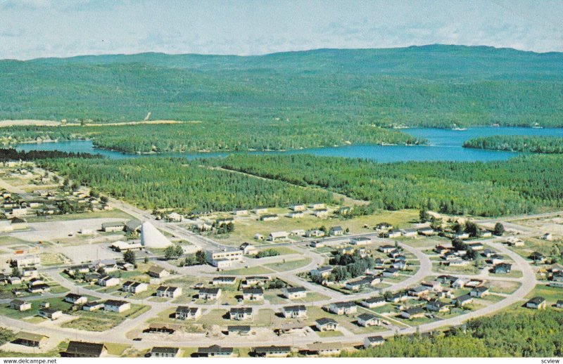 ST. DAVID DE FALARDEAU, Quebec, Canada, 1950-1960s; Aerial View