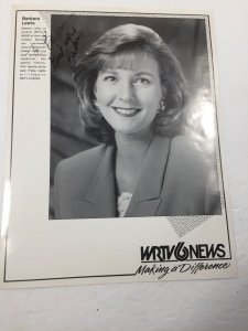 WRTV 6 Autographed Barbara Lewis NEWS in INDIANAPOLIS,INDIANA