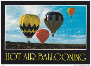 Balloon lift off from Albuquerque's west mesa, Albuquerque, New Mexico, 40-60s