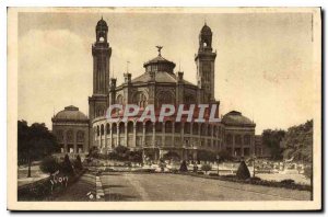 Postcard Old Paris strolling Palais du Trocadero