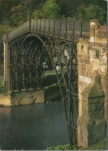 Shropshire Postcard - The Ironbridge Gorge Museum, The Iron Bridge RR18337