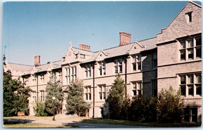 Postcard - Stewart Hall, University of Missouri - Columbia, Missouri 