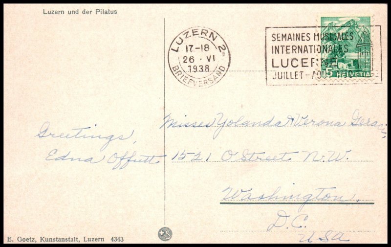 Luzern and Der Pilatuis,Switzerland BIN