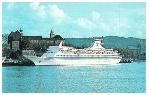 Royal Caribbean Cruise Line Song of Norway Ships of the 70's Postcard