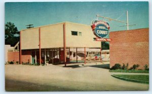 NEW ORLEANS, LA Louisiana ~ Roadside RAINBOW MOTEL COURT  c1950s Postcard