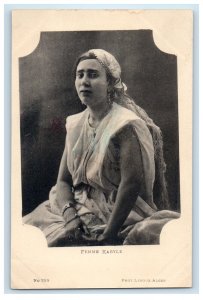 c1910 Femme Kabyle Photo, Kabilya Algeria Unposted Antique Postcard 