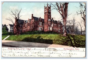 1908 Assembly Hall Smith College Northampton Massachusetts MA Postcard 