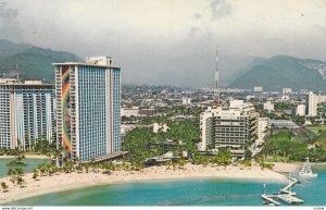 HONOLULU, Hawaii, 50-60s, Hilton Hawaiian Village