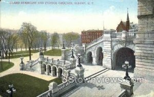 Grand Stair Case at Capitol in Albany, New York