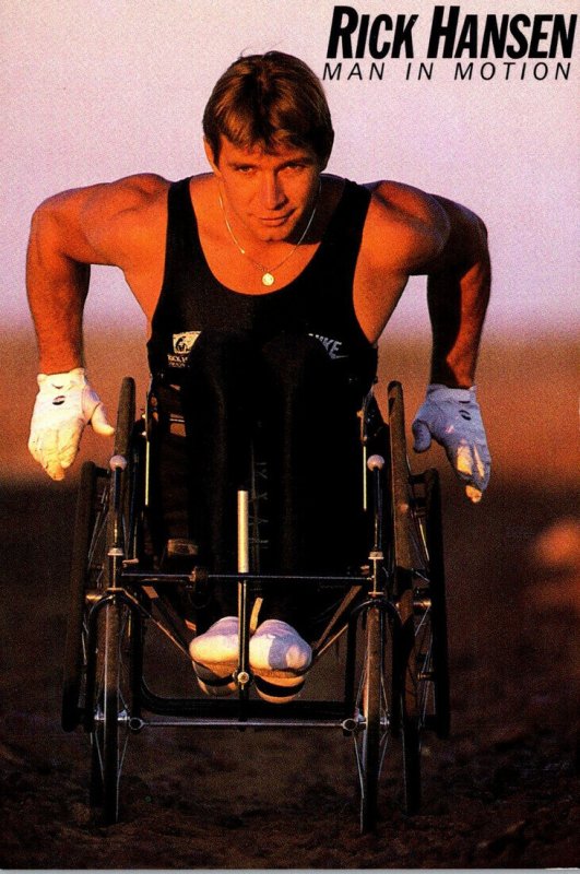 Advertising Nike International Rick Hansen Man In Motion