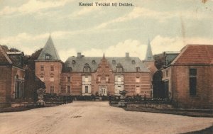 Netherlands Kasteel Twickel in Delden Castle Vintage Postcard 03.76