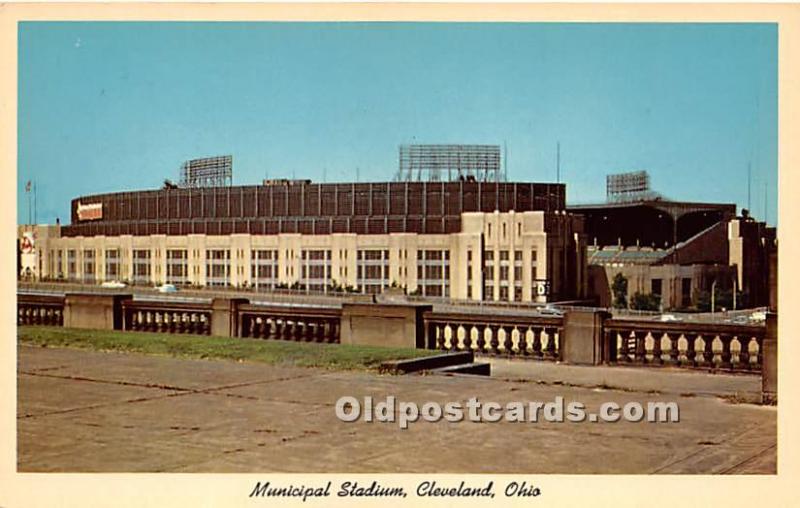Municipal Stadium Cleveland, Ohio, OH, USA Stadium Unused 