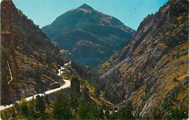 Million Dollar Highway South of Ouray Colorado CO