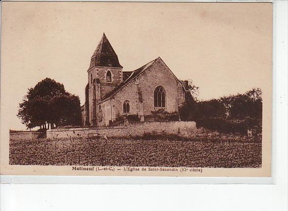 MOLINEUF - L'église de Saint Secondin - très bon état