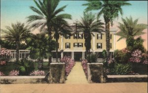 St. Augustine Florida FL Buckingham Hotel Albertype Vintage Postcard