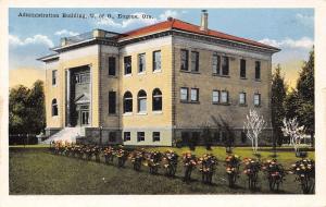 Eugene~University of Oregon~Administration Building~1920s Postcard