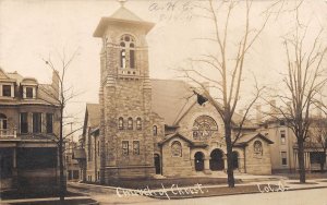 J29/ Columbus Ohio RPPC Postcard c1910 Church of Christ Building  367