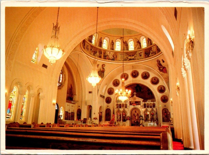 Florida Tarpon Springs Interior Of Saint Nicholas Church