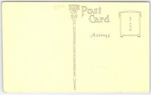 Vintage Primary School Watsonville California Sepia Postcard S-75