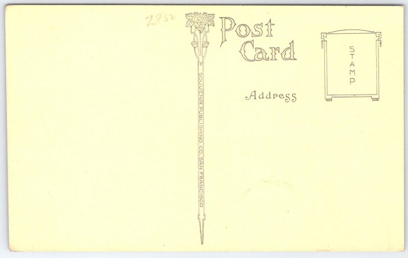 Vintage Primary School Watsonville California Sepia Postcard S-75