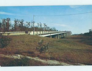 Pre-1980 BRIDGE SCENE Orange Texas TX AD2289