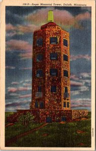 Postcard TOWER SCENE Duluth Minnesota MN AL8890