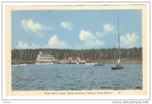 Sailboat , Sailing ; Yacht Squadron , Halifax , Nova Scotia , Canada , 30-40s