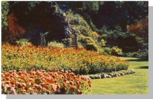 Victoria, BC/B.C., Canada Postcard, The Butchart Gardens