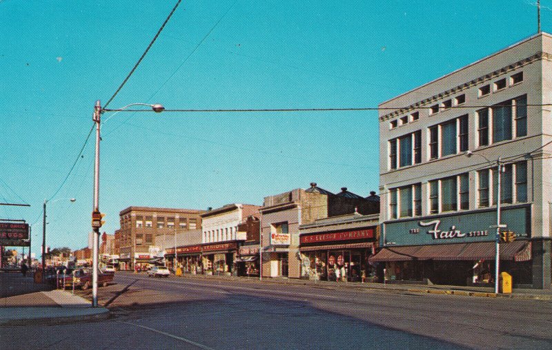 ESCANABA, Michigan, 1940-1960s; Ludington Avenue