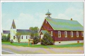 Methodist & St James Catholic Churches, Lake Pleasant NY