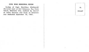 Civil War Capt. Stanisfaus Mlotkowski Civil War Postcard