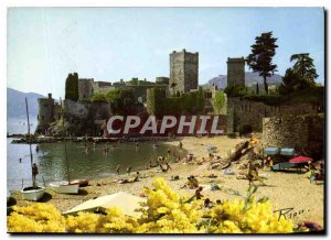 Modern Postcard The French Riviera unforgettable Napoule Chateau Beach