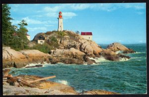 British Columbia WEST VANCOUVER Harbour Point Atkinson Lighthouse Chrome