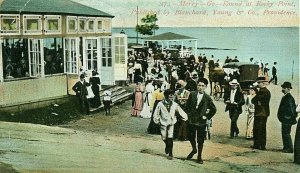 Postcard 1909 View of Merry-Go-Round at Rocky Point, RI.         S2
