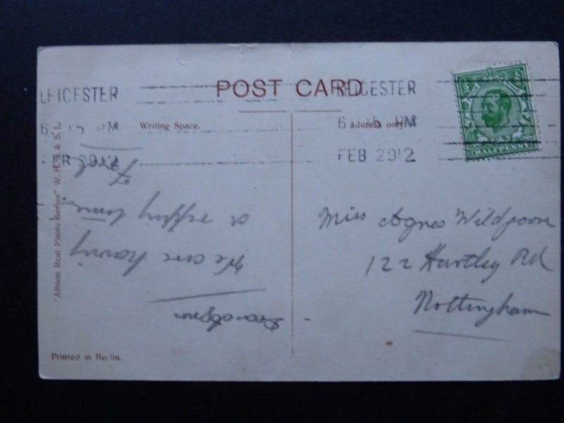 Leicester RUPERT ARCHWAY c1912 RP Postcard by W.H.S. & S.L.